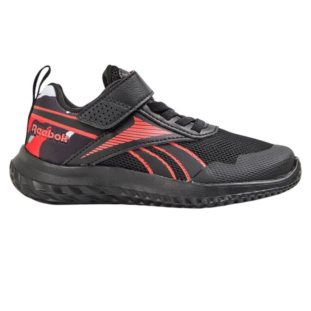 Reebok Childrens/Kids Rush Runner 5 Stretch Lace Sneakers / Black